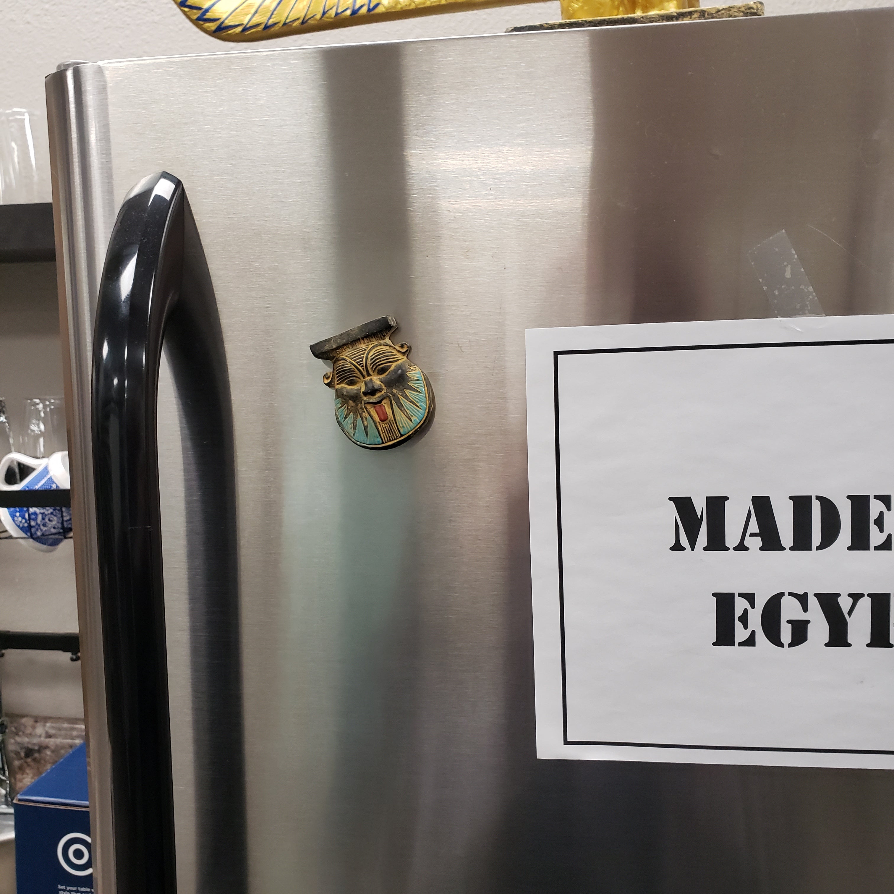 Egyptian God Bes Magnet - 2.5"