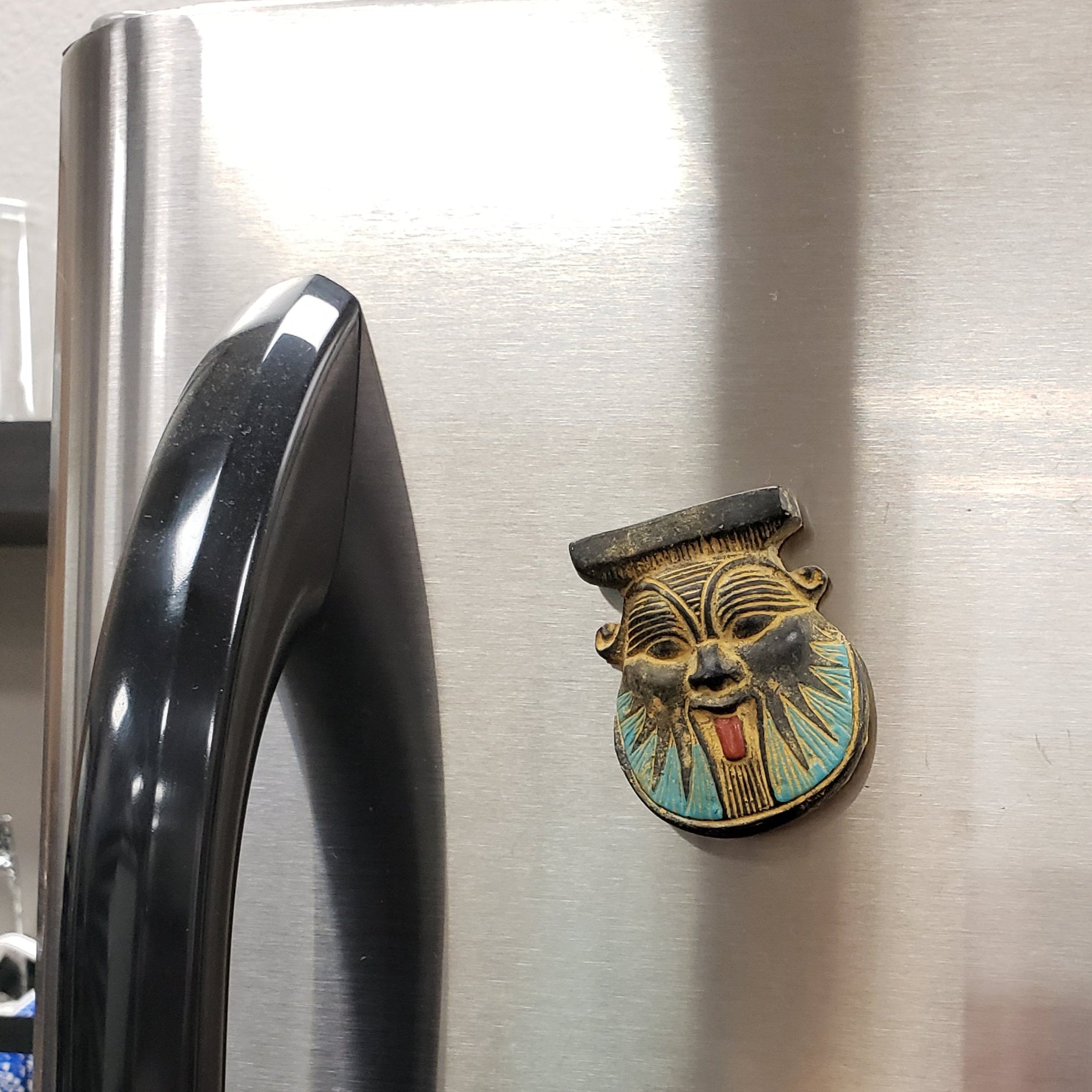 Egyptian God Bes Magnet - 2.5"