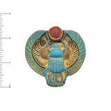 Egyptian Winged Scarab Magnet - 2.5" 