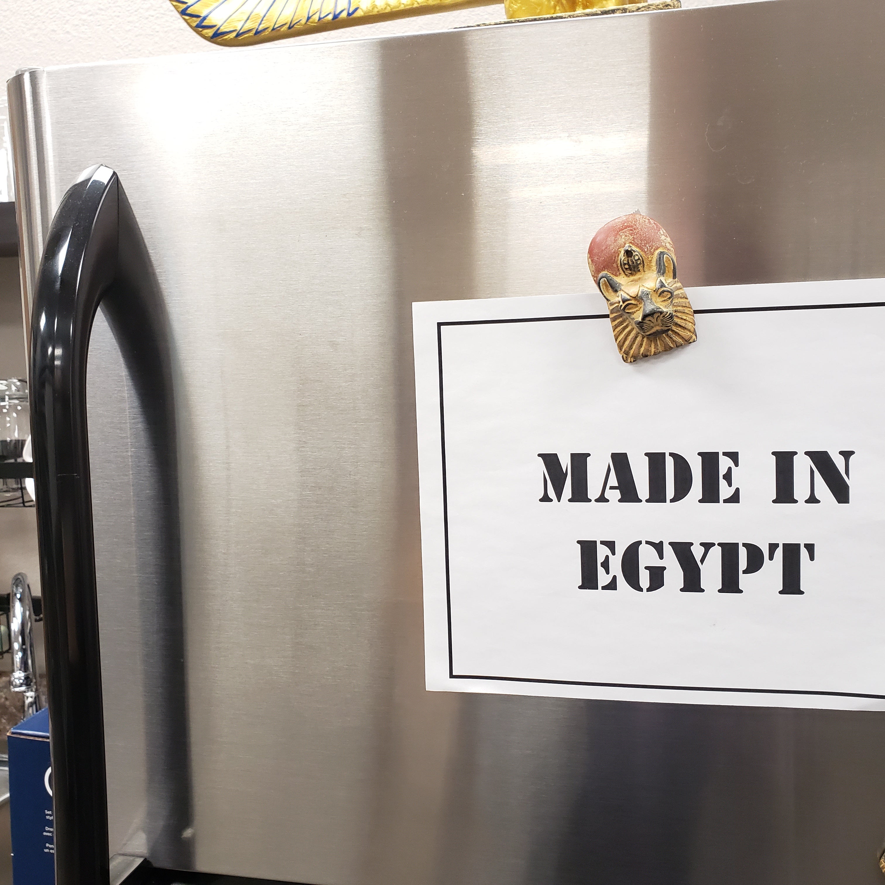 Egyptian Goddess Sekhmet Magnet - 2.5"