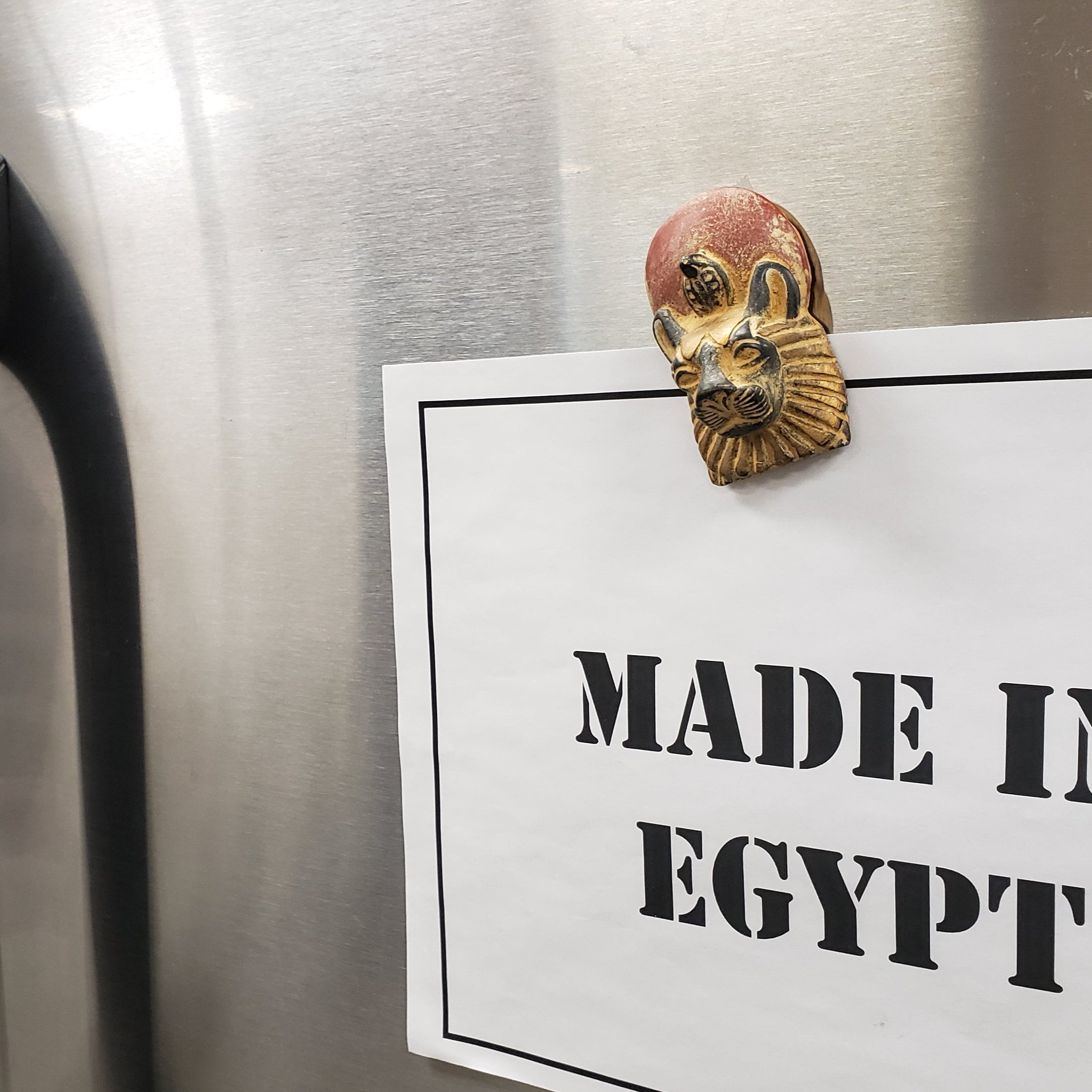 Egyptian Goddess Sekhmet Magnet - 2.5"