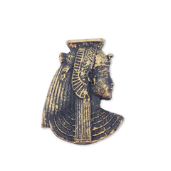 Decorative pendant with an Egyptian-style design on a white background