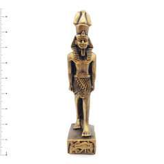 Egyptian Ramses with Crown Statue - Made in Egypt