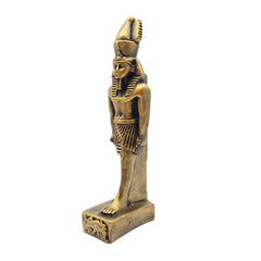 Egyptian Ramses with Crown Statue - Made in Egypt