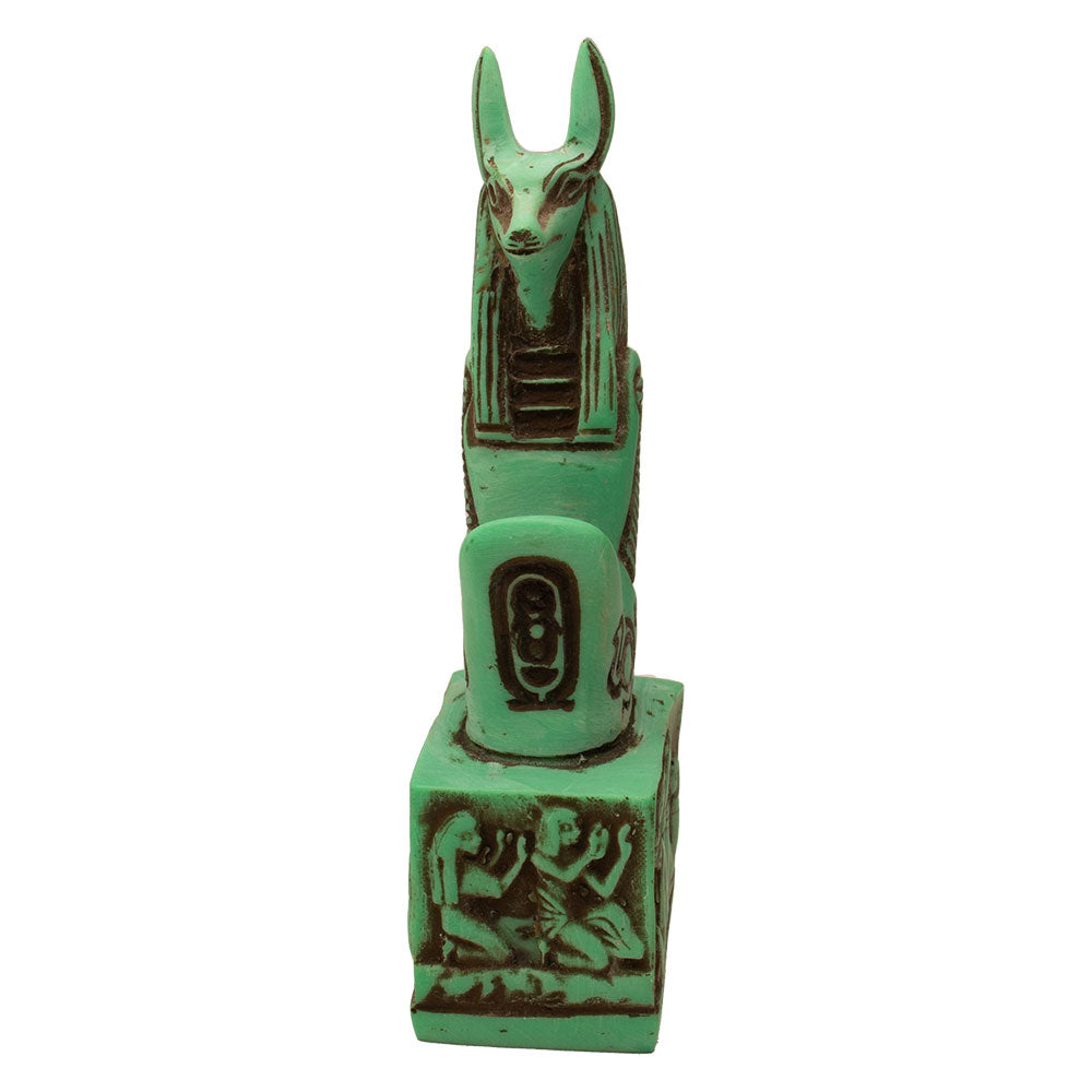 ANUBIS STATUE - EGYPTIAN GOD COLLECTIBLE- MADE IN EGYPT