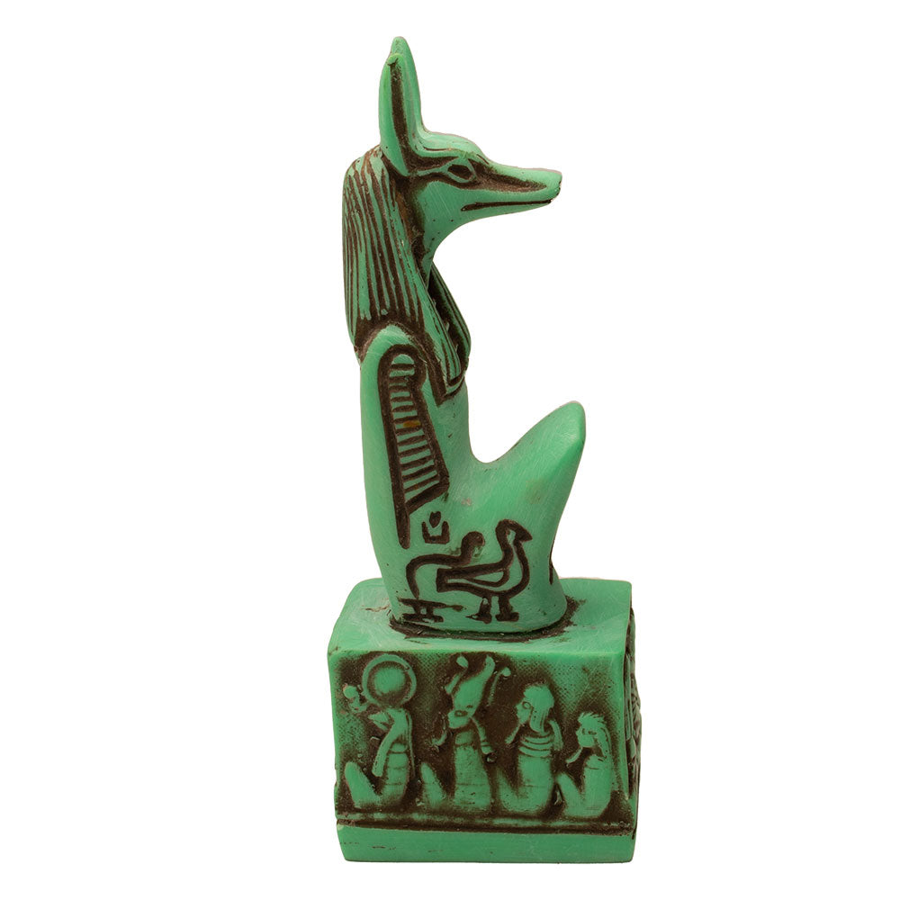 ANUBIS STATUE - EGYPTIAN GOD COLLECTIBLE- MADE IN EGYPT