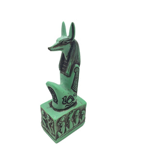 ANUBIS STATUE - EGYPTIAN GOD COLLECTIBLE- MADE IN EGYPT