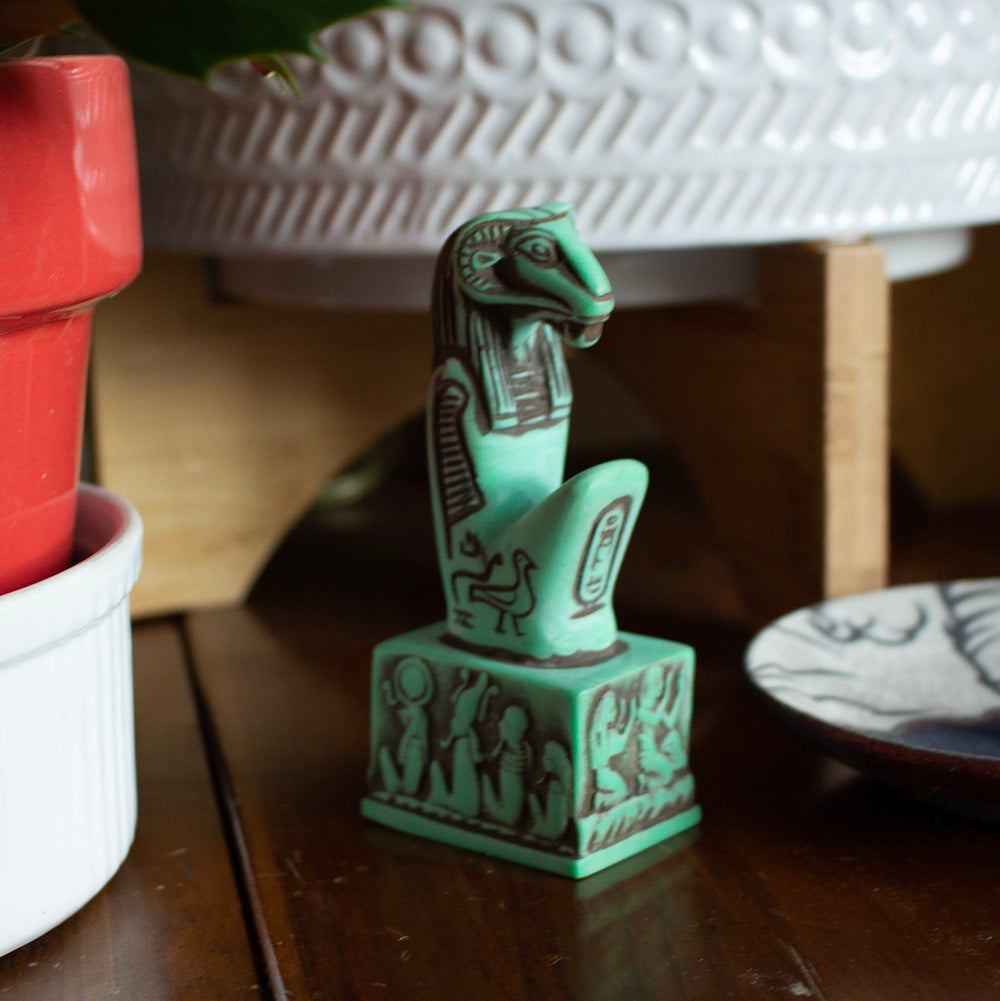 KHNUM EGYPTIAN GOD COLLECTIBLE - MADE IN EGYPT