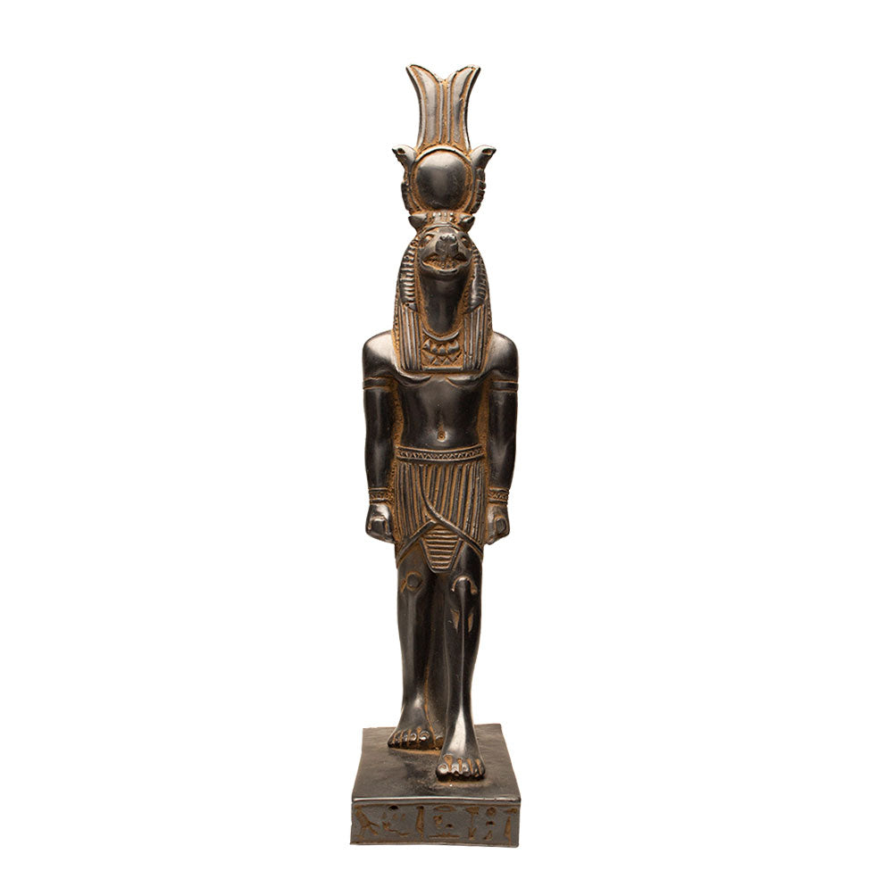 SOBEK STATUE - 10.5 INCHES - BLACK