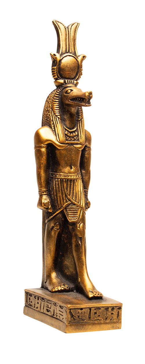 Sobek Statue - 10.5 inches - Bronze