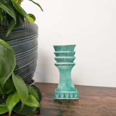 Egyptian Djed Statue Green - Made in Egypt