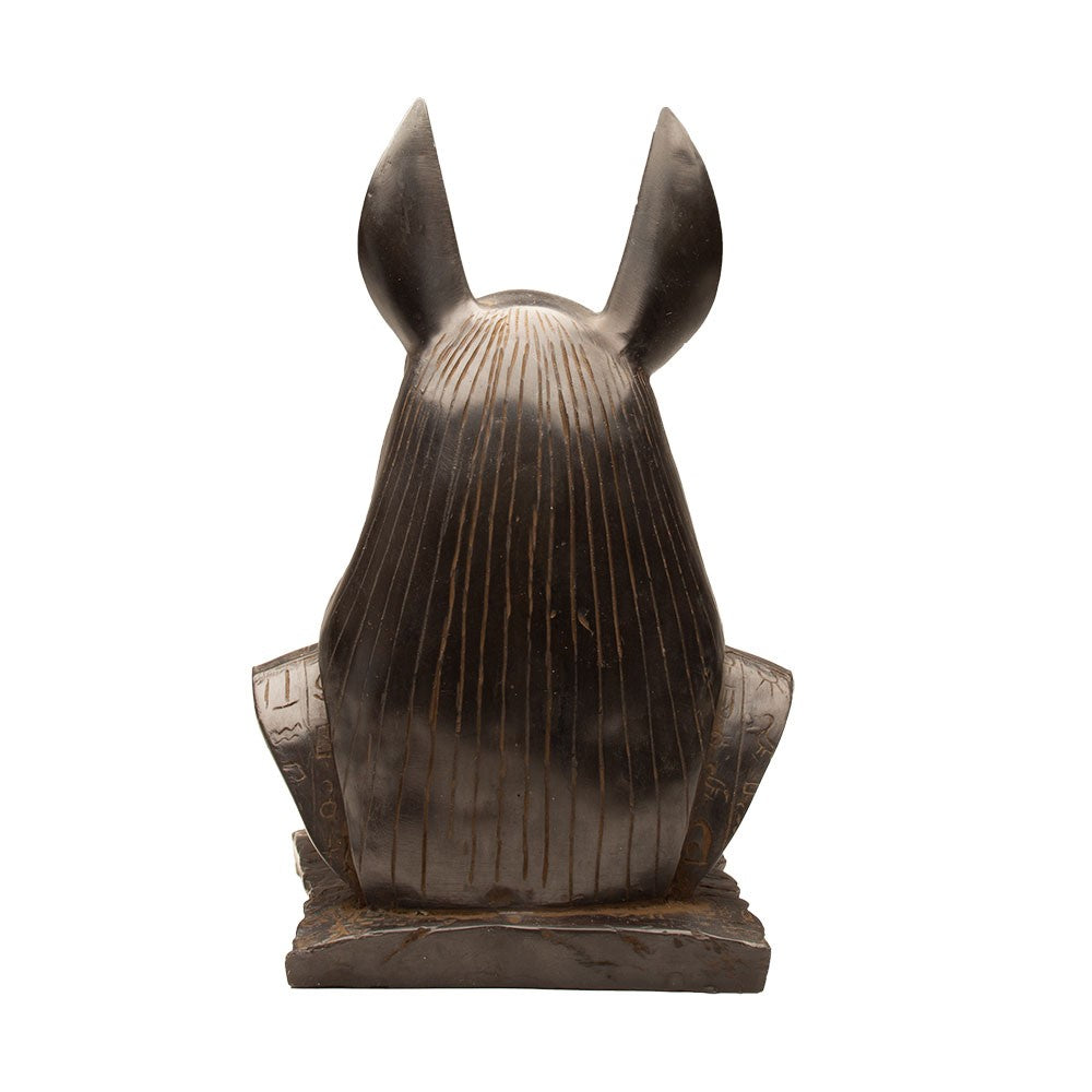 ANUBIS BUST LARGE - BLACK - 7"