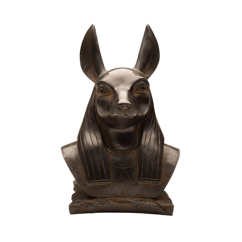 ANUBIS BUST LARGE - BLACK - 7"