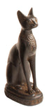 Egyptian Bastet Cat Statue Small - Black - Made in Egypt