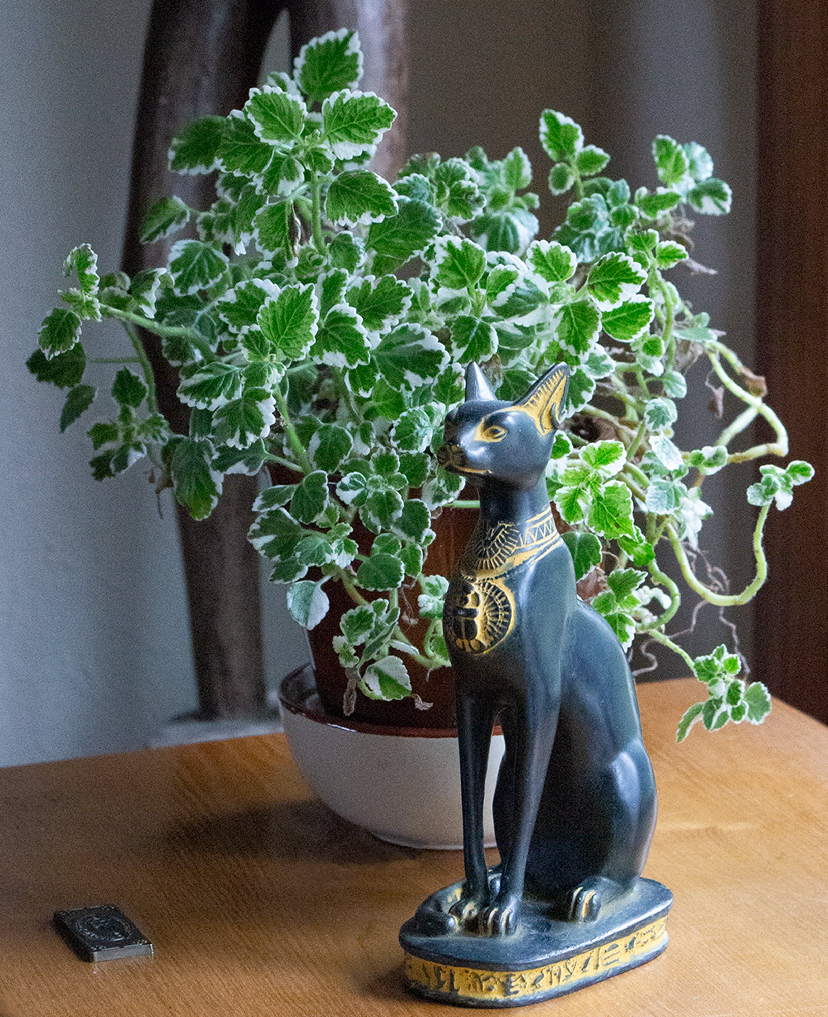 BASTET CAT STATUES - ANTIQUE