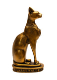 Egyptian Bastet Cat Statue Medium - Bronze - Made in Egypt