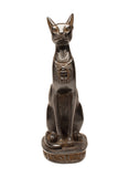 Egyptian Bastet Cat Statue Medium - Black - Made in Egypt