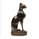 Egyptian Bastet Cat Statue Medium - Black - Made in Egypt