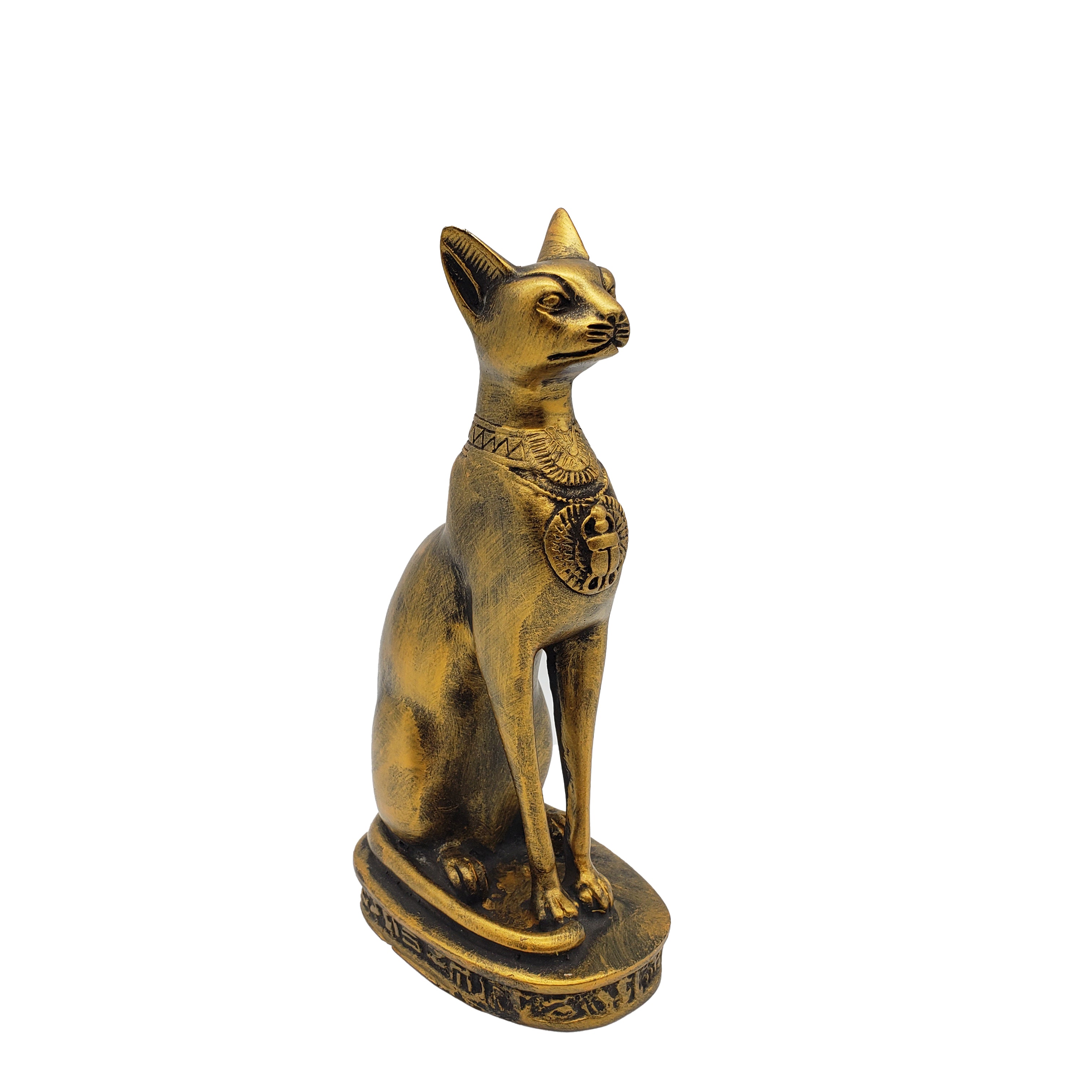 Bastet Cat Statues - Egyptian Goddess Collectibles - Multiple Colors and Sizes
