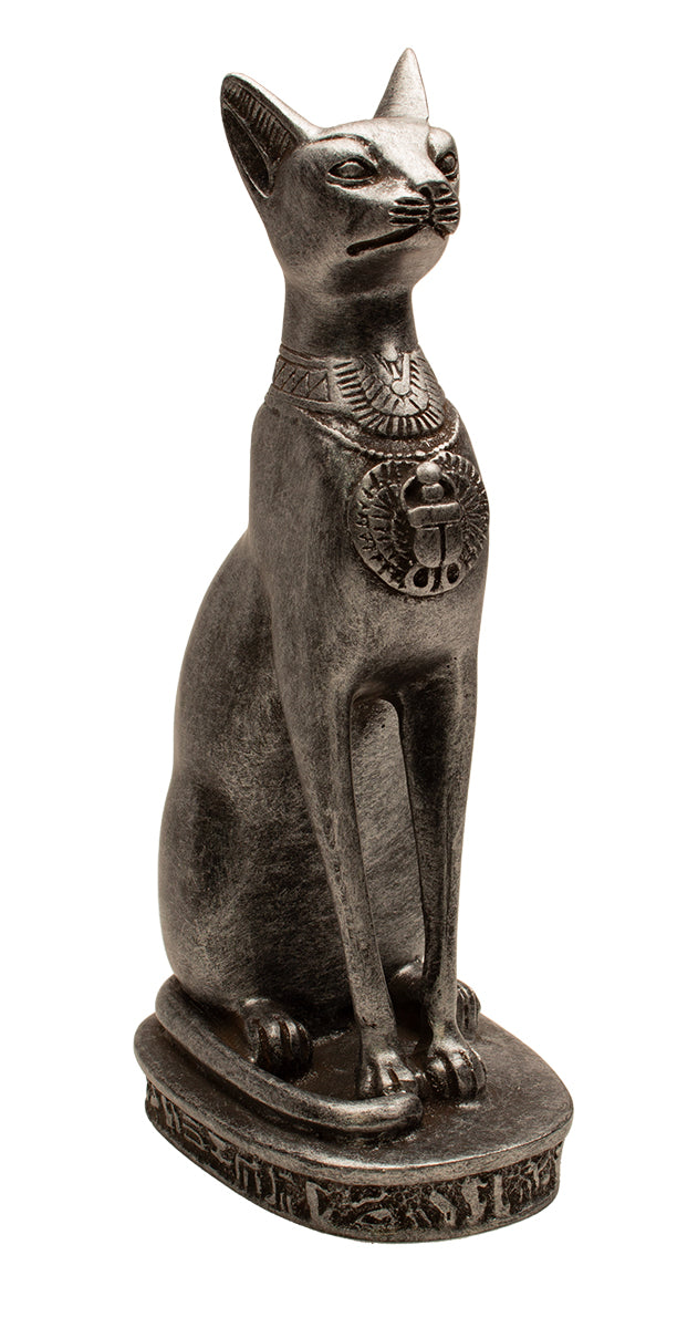 Bastet Cat Statues - Egyptian Goddess Collectibles - Multiple Colors and Sizes