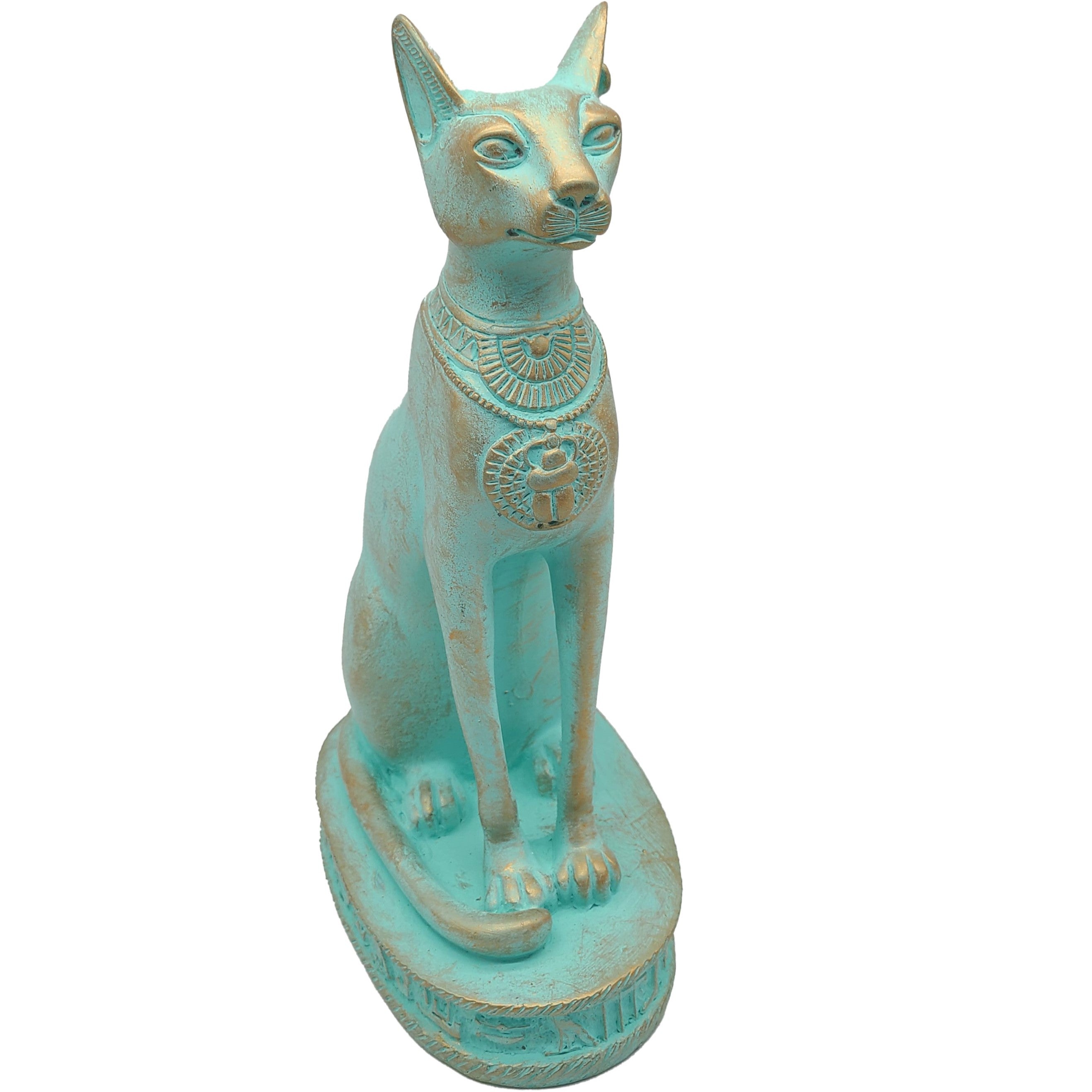 Bastet Cat Statues - Egyptian Goddess Collectibles - Multiple Colors and Sizes