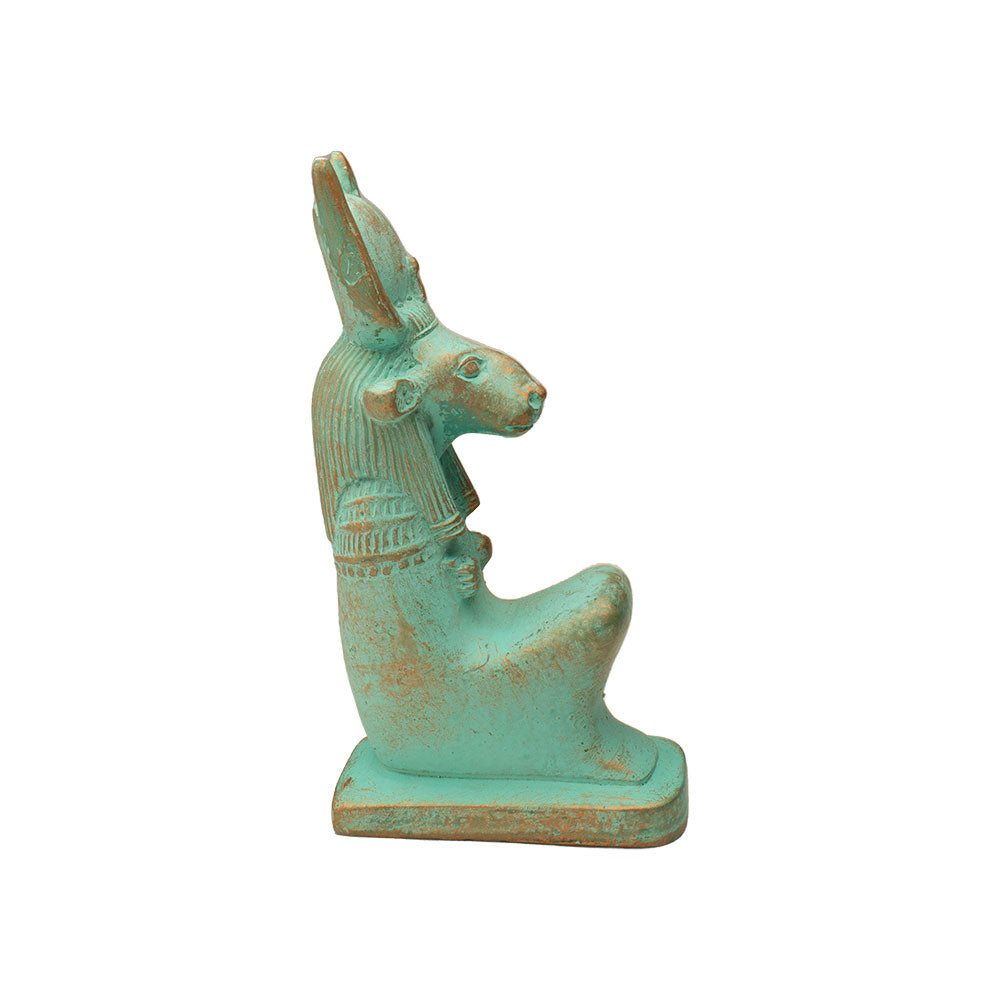 HATHOR SEATED - PATINA