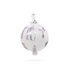 Egyptian Handblown Frosted Glass Ornament - Made in Egypt