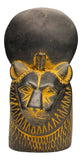Sekhmet Bust Antique Gold - 4.5"