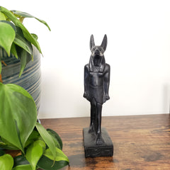Egyptian God Anubis Statue Black - Made in Egypt