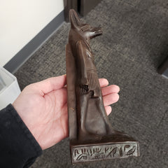 Egyptian God Anubis Statue Brown - Made in Egypt