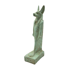 Egyptian God Anubis Statue Patina - Made in Egypt