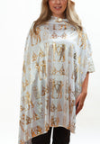 Hieroglyphic Pharaonic Scarf - Black, Cream or White and Gold - Made in Egypt