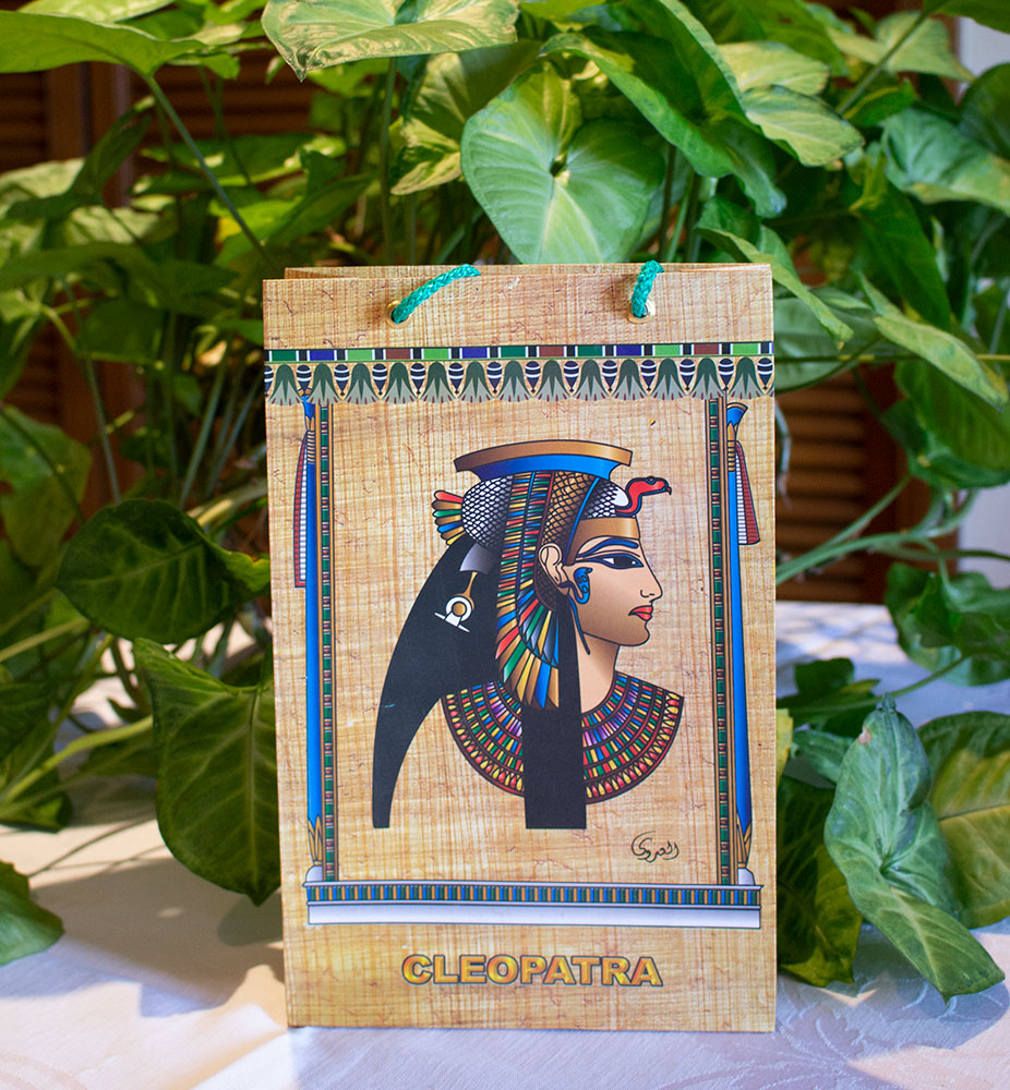 Cleopatra gift bag