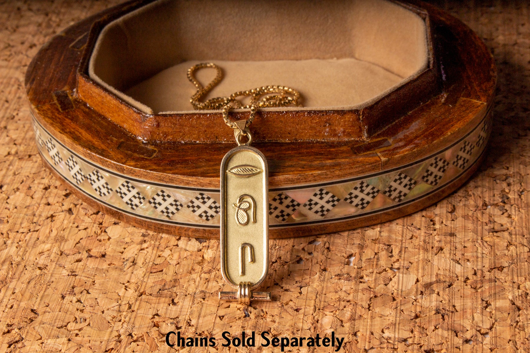 TRADITIONAL PERSONALIZED CARTOUCHES - GOLD AND SILVER OPTIONS