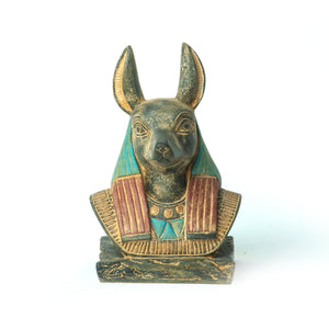 Anubis Bust Statue - Made in Egypt - Egyptian God