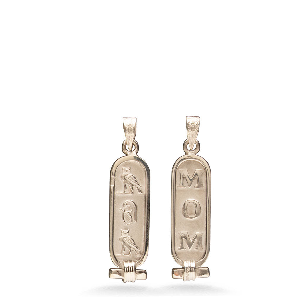 PERSONALIZED DOUBLE SIDED CARTOUCHE (GOLD AND SILVER)