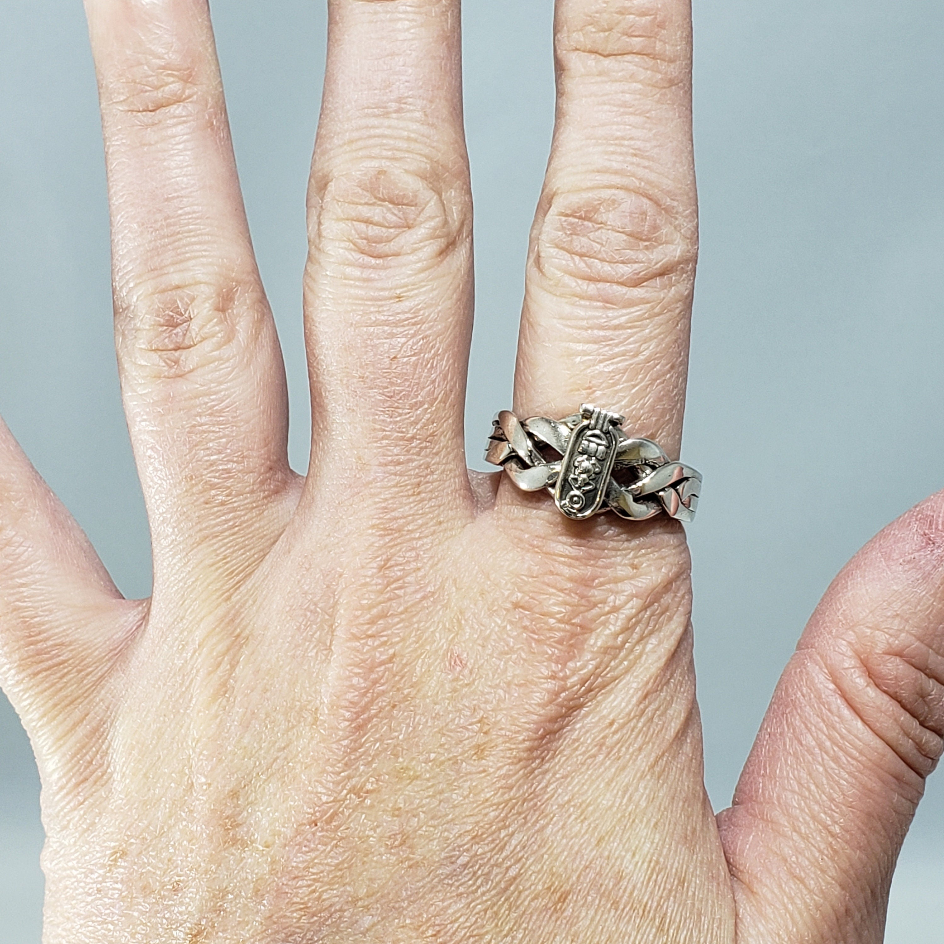 Egyptian King Tut Cartouche Puzzle Ring - Made in Egypt