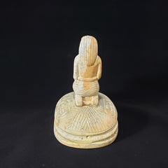 Ägyptischer Skarabäus mit Pharao-Statue – Hergestellt in Ägypten