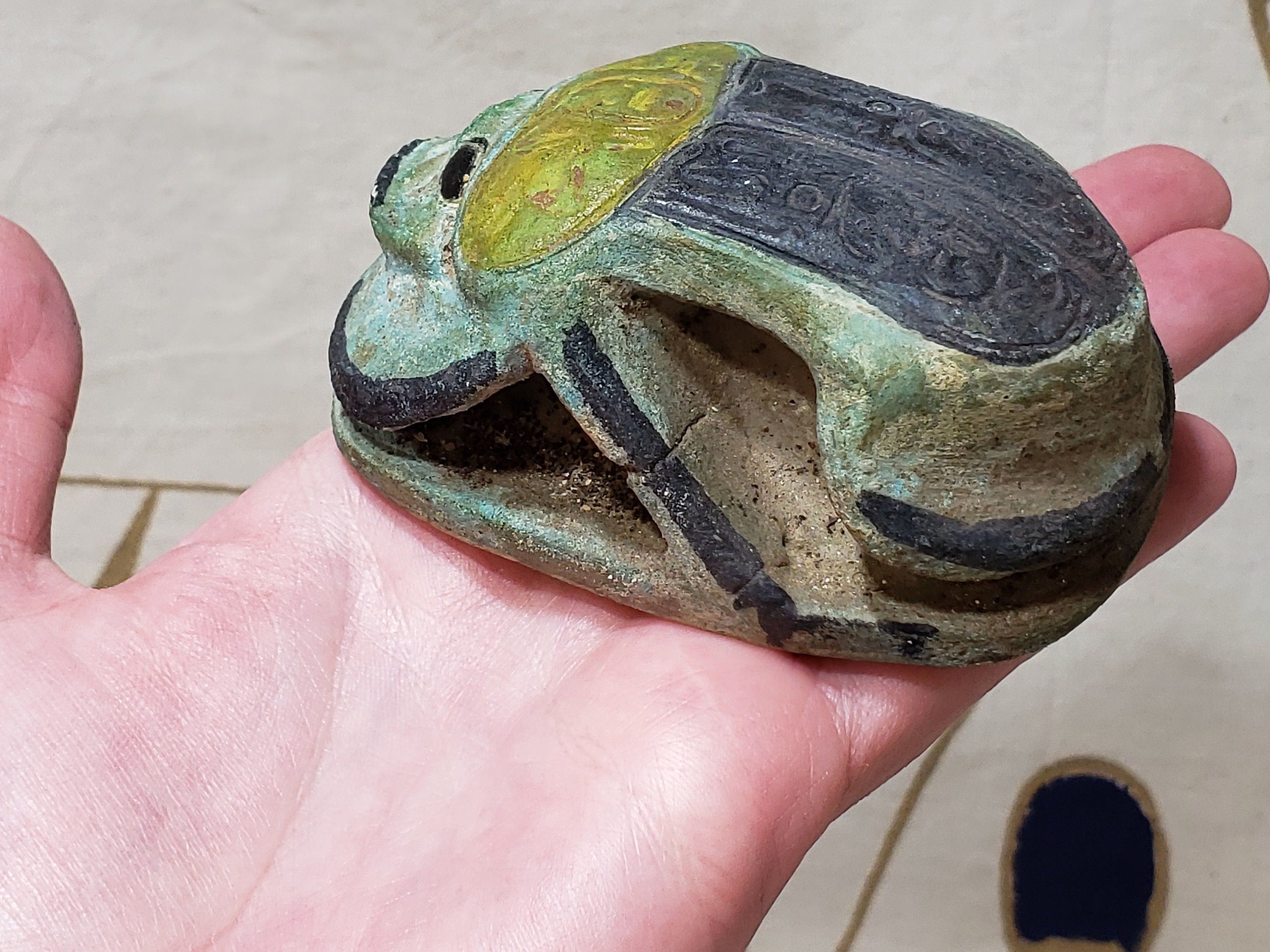 Egyptian Scarab Collectible - Made in Egypt