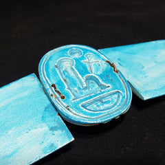 Egyptian Winged Scarab Amulet Collectible- Made in Egypt