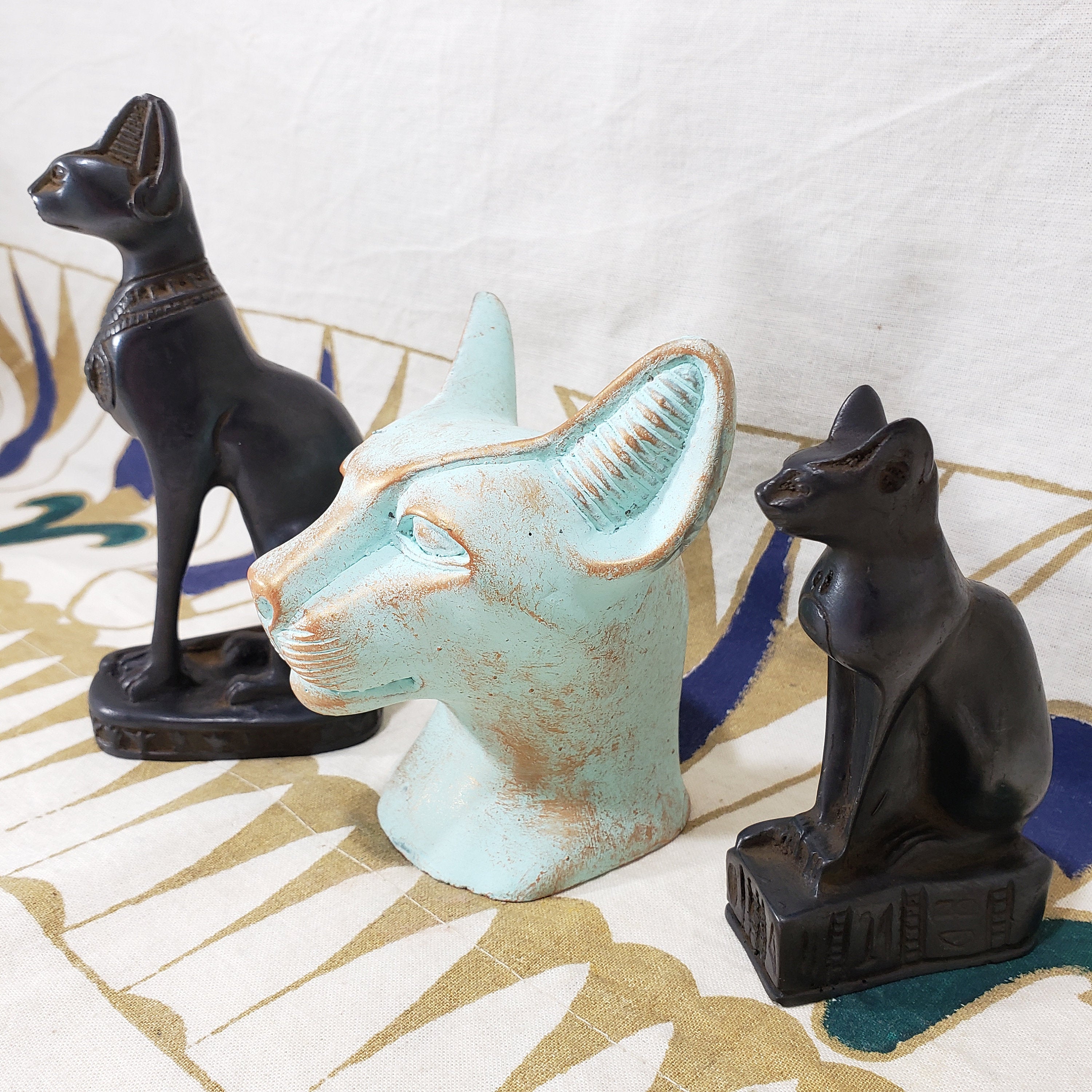 Bastet Cat Gift Set - Egyptian Goddess - Made in Egypt