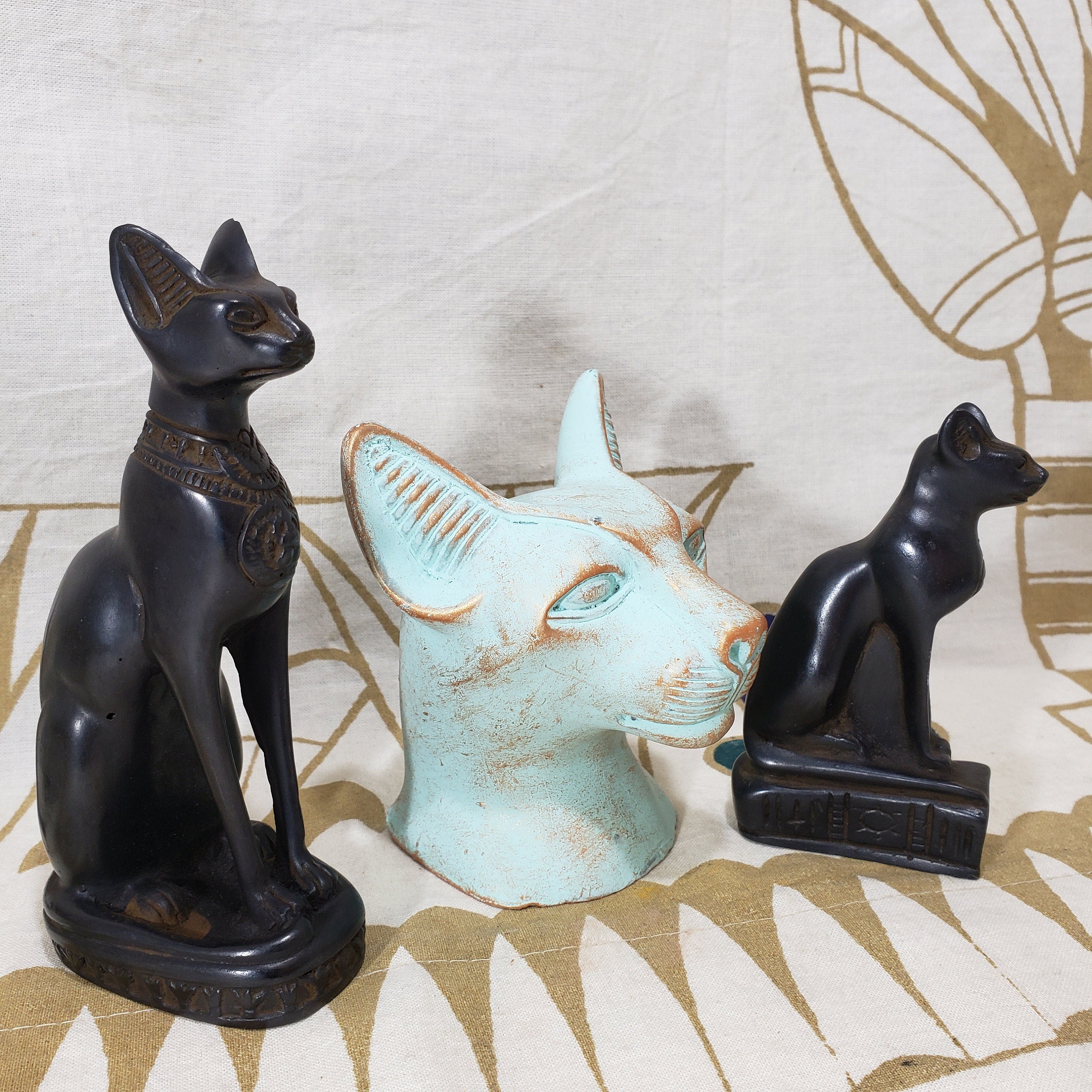 Bastet Cat Gift Set - Egyptian Goddess - Made in Egypt