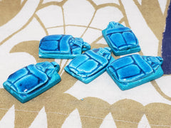 Ägyptischer Speckstein-Skarabäus-Anhänger – Hergestellt in Ägypten