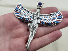 Egyptian Isis Goddess Statement Necklace - Made in Egypt