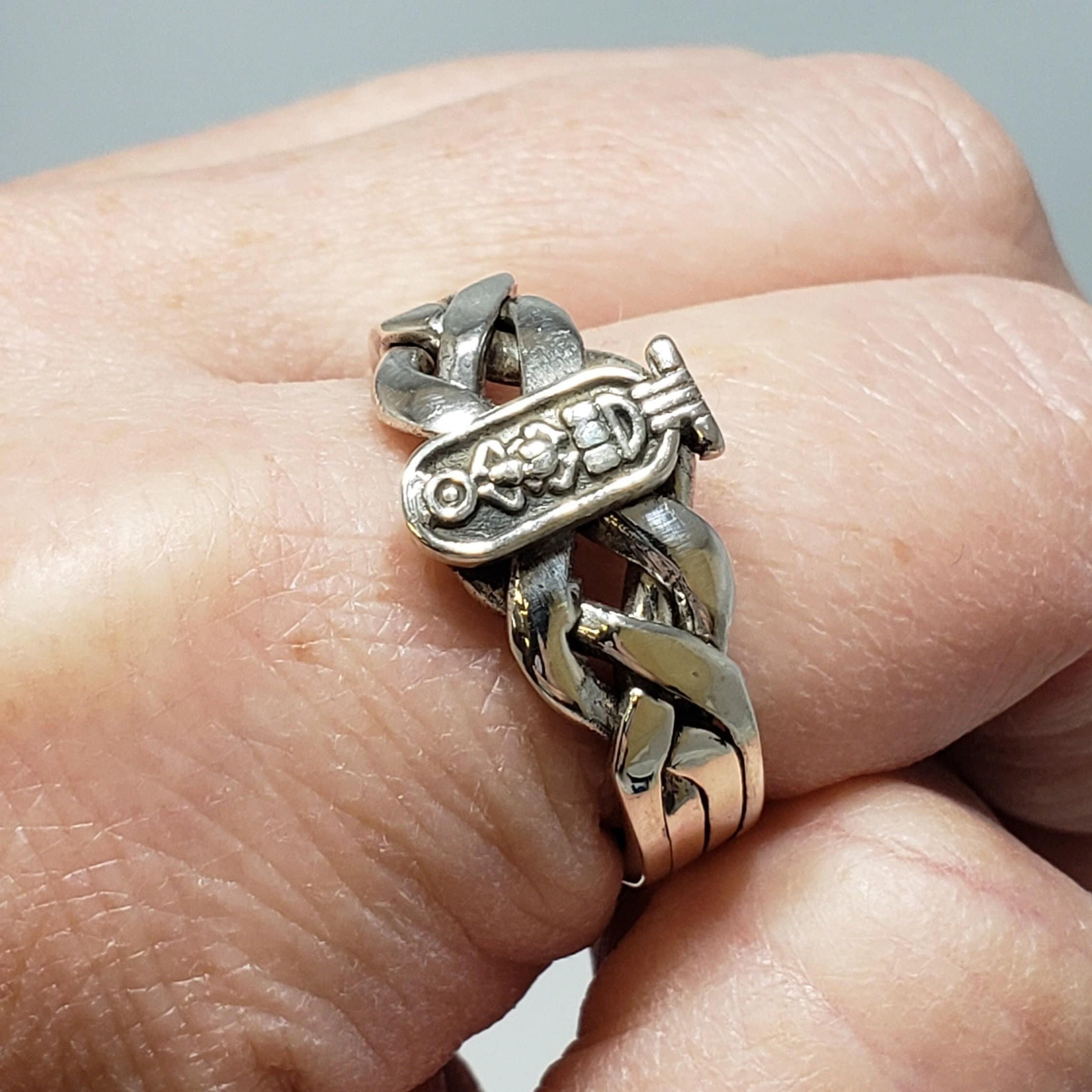 Egyptian King Tut Cartouche Puzzle Ring - Made in Egypt