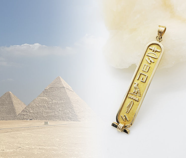 Personalized Cartouche Jewelry & Gifts - Made in Egypt – Discoveries ...
