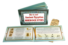 HOW TO READ HIEROGLYPHICS BOOKLET - 18 PAGES - 7 X 9"