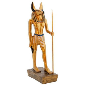 Anubis with Staff - Made in Egypt
