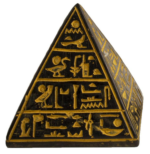 Pyramid Antique Gold Lg - 3.5