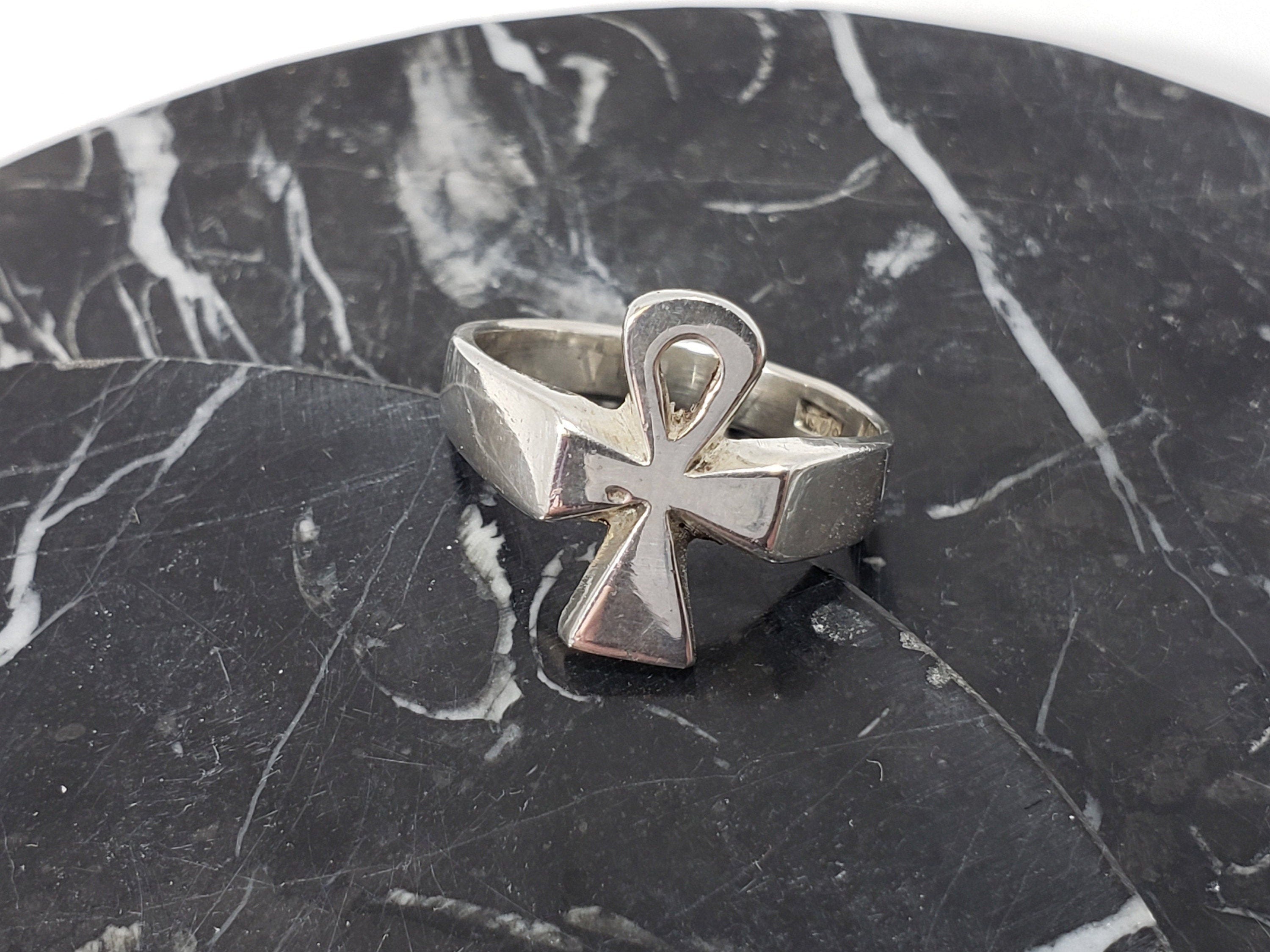 Egyptian Ankh Ring - Multiple Sizes- Made in Egypt